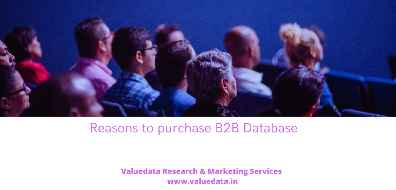 Reasons to purchase B2B Database