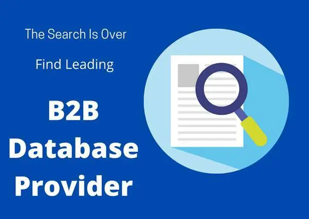 The search is Over: Leading B2B database Provider in India